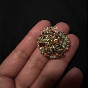 Vintage 22k gold plated ring.